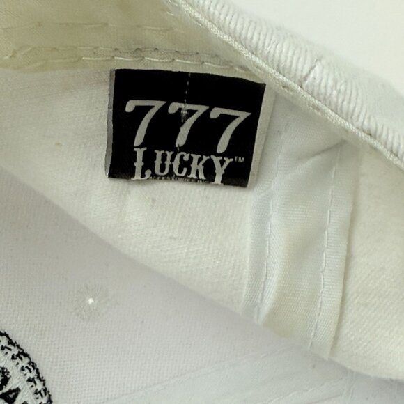 Myrtle Beach SC Souvenir Hat White Embroidered Retro Cap Adjustable Travel Gift - Picture 5 of 5